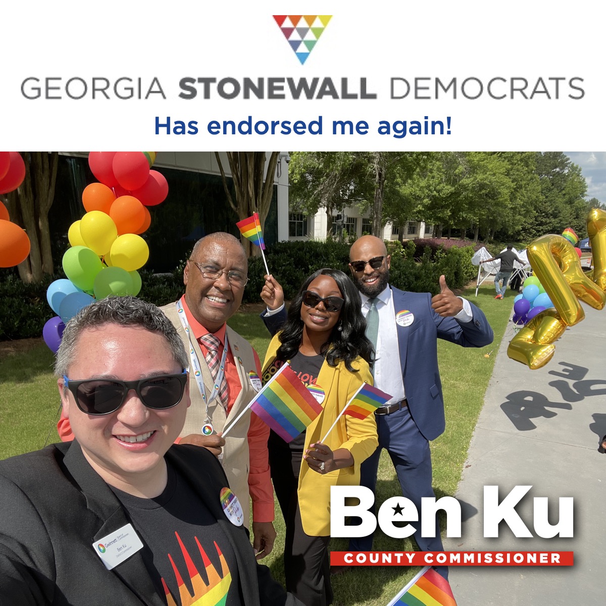 Georgia Stonewall Democrats 2022 endorsed candidate